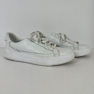 Kizik Vegas Hands Free Ivory White Comfort Shoes Unisex Size Women 7.5 Men 6